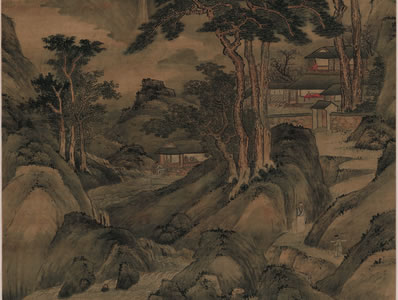 邻并无非樵钓者,庄生物论宛然齐;雨中寒树愁鸱立,江上残阳瘦马嘶 | 唐·李咸用 寄题从兄坤