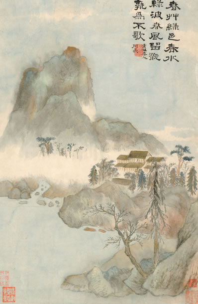 被东风入户,唤作春游;新霁动,峭寒收;望峥泓太液,龙堂凤艒,参差 | 清·陈维崧 春风袅娜