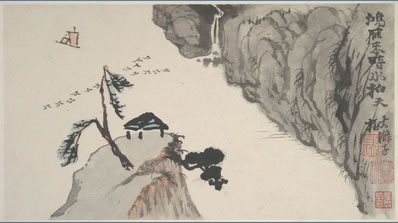 晓发梳临水,寒塘坐见秋;乡心正无限,一雁度南楼 | 唐·赵嘏 寒塘(司空曙诗)