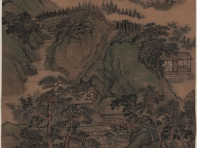 孰见西明画锦妆;景非常;烟波柳岸映斜阳;水云乡;咫尺家山人不到, | 元·侯善渊 添声杨柳枝