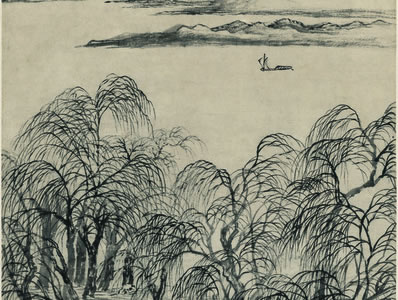 酿春点点梅绽,山亭一角,残梦红罗谱;认醉墨盈笺,玉壶曾赋;傍林小 | 清·陈匪石 夜半乐