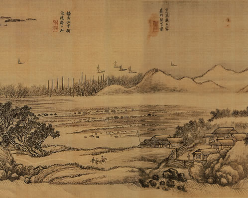 丈夫进退间,从容乃为宜;进退或穷迫,宁不为世蚩;贤哉汉二疏,清风 | 明·黄仲昭 和丁石崖太