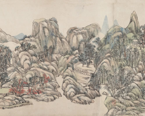岸柳飘残黄叶,尚学纤腰舞;谢他终日,亭前伴羁旅;无奈历历寒蝉,为 | 宋·陈允平 解蹀躞