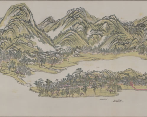 踏雨来相访,云归晓入城;山空龙窟冷,雪霁蚬窗明;草软烟波绿,牛閒 | 明·林环 题瑞龙寺