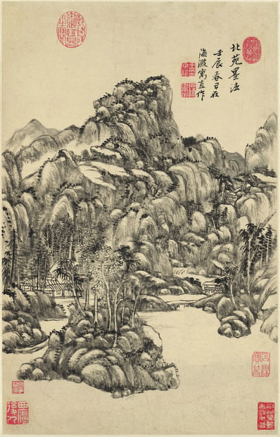汉渚羁愁,苕溪浪迹,野云谁识;旧说西塍,吟魂寄幽宅;斜阳蔓草,空 | 清·周之琦 惜红衣 访