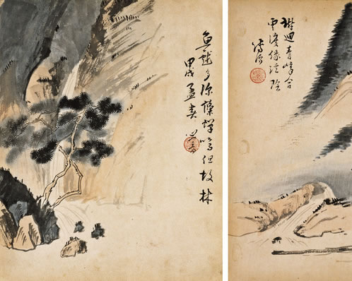 海上生明月;人间重晚晴 | 近现代·成惕轩 集张九龄、李义山句