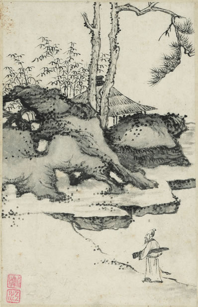 忆荒台旧苑,浪说隋朝;龙舟歇,管弦消;只沿堤剩有,残阳疏影,系人 | 清·汤莱 春风袅娜 隋