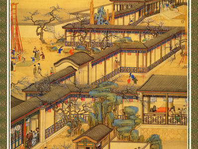 年时潞河话别,立垂杨影里;听风铎、催上狨鞯,闻君旋束行李;著綵袖 | 清·李符 莺啼序 酬蘅