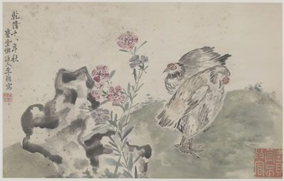 古村景丽,幽草浅湿,微雨初霁;山隐萧寺,荡魂旧稿临春惯同倚;巧莺 | 近现代·詹安泰 绕佛阁