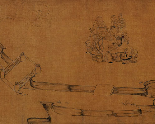 驻马高溪侧,旅人千里情;雁山山下水,还作此泉声 | 唐·蒋吉 高溪有怀