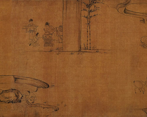 疏柳无情绪;都不管、渡头行客欲去;犹依赖得,玉光万顷,为人留住 | 宋·赵善扛 宴清都 饯