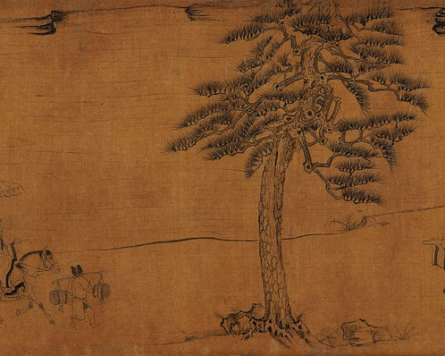 瑞启日中,霞映龙墀晴色迥;春来天上,烟融凤阙曙光高 | 清·待考 月华门春联