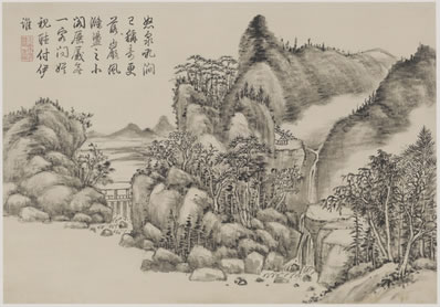 散步常依树,高眠且枕流;北窗陶令宅,南国庾公楼 | 明·陆深 初夏八首 其四