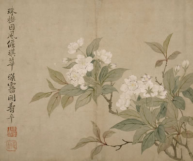水乱惊风飐;碧浪红裙牵染;身裁一(平声)样眼迷离,雨收云散,引月 | 近现代·黄光 梁州令·