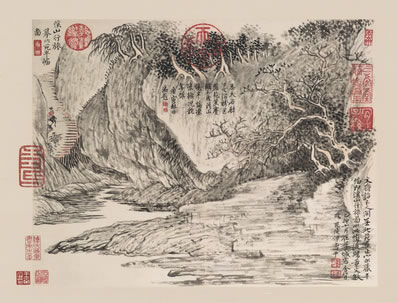 一簇楼台地,嵯峨四面函;路盘七折岭,坐对六时岩 | 宋·勾台符 延庆宫