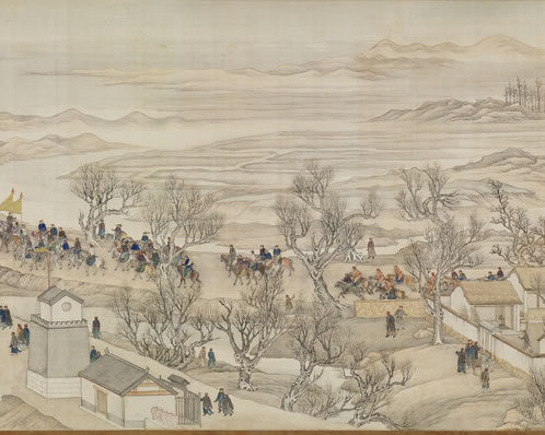 明王道得腹心臣,百万人中独一人;阶下往来三径迹,门前桃李四时春 | 唐·马云奇 题周奉御