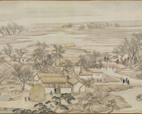 镶质仙姿,缟袂清格,天然疏秀;静轩烟锁黄昏后;影瘦零乱,艳冷珑璁 | 宋·朱雍 笛家弄/笛家
