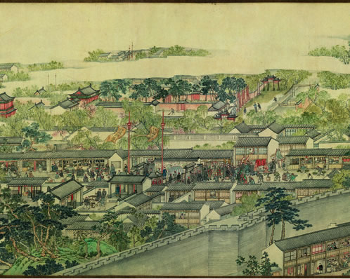 春光好,公子爱闲游,足风流;金鞍白马,雕弓宝剑,红缨锦襜出长楸 | 唐·毛文锡 甘州遍 其