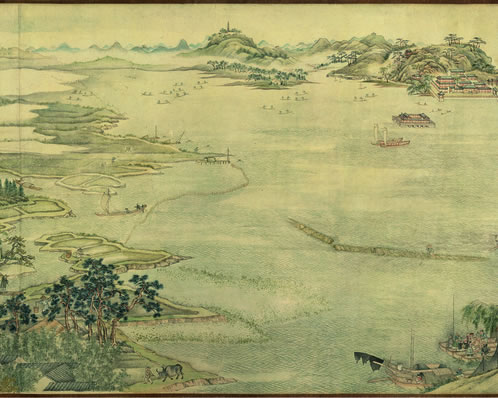 将母刊沟上,君舟届远行;不须生别恨,所重立修名;谢绝山中险,方来 | 元·宋褧 李清卿迁掾淮