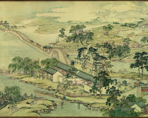 天下乐其乐,心间安复安;遭逢须一盏,日月只双丸 | 当代·秦鸿 周暮阑见示潘巢湖饮于海陵小