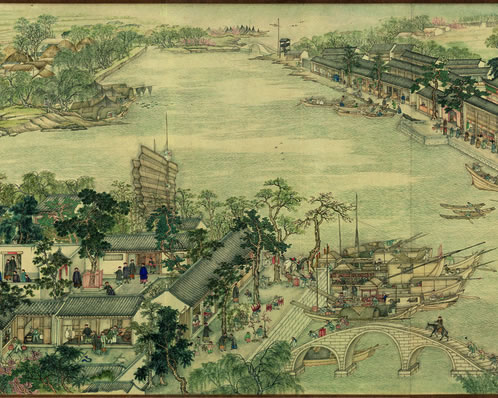 楚人歌竹枝,游子泪沾衣;异国久为客,寒宵频梦归;一封书未返,千 | 唐·于武陵 客中(于