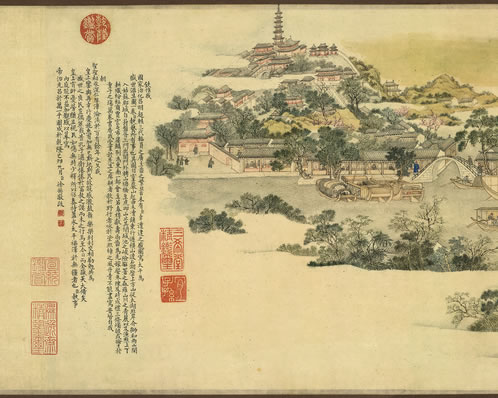 未晓已成妆,乘潮去茫茫;因从京口渡,使报邵陵王 | 唐·丁仙芝 江南曲五首 其四