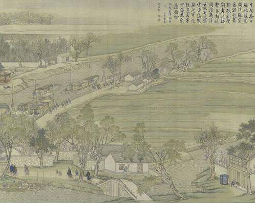 须臾几度惊眠;檐下百重泉;危楼百尺,虚窗四面,震荡如船;痛此灾荒 | 明末清初·王庭 极相思