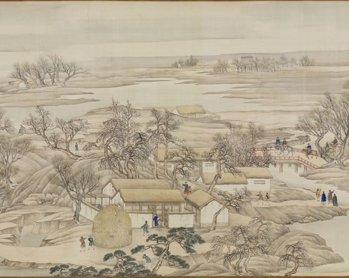 西风吹入梧桐;半卷珠帘露浓;独坐月明中;正闲阶、几声暗虫;人间天 | 清·顾太清 伊州三台