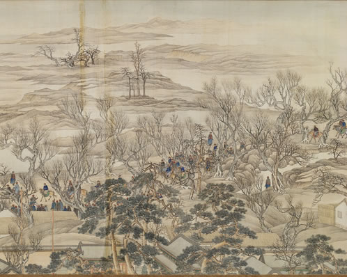 忽闻莺响谷,于此命相知;正开彭泽酒,来向高阳池;柳叶风前弱,梅花 | 唐·高瑾 晦日重宴