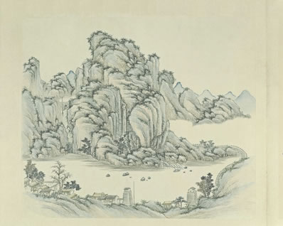 雨湿花房,风斜燕子,池阁昼长春晚;檀盘战象,宝局铺棋,筹画未分还 | 宋·吕渭老 选冠子