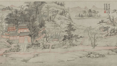 玉女洗头盆,孤高不可言;瀑流莲岳顶,河注华山根;绝雀林藏鹘,无人 | 唐·贾岛 马戴居华山因
