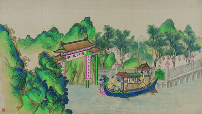 歌风台下晚维舟,白浦蘋花两岸秋;浩月横江来独鹤,清烟连渚散群鸥 | 明·沈彬 送人分得泗渚