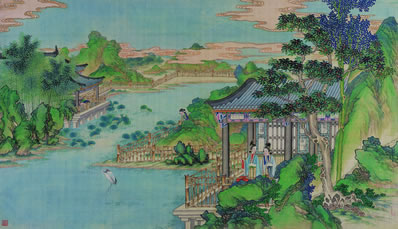 傍花醉;无端一片、花飞又趁流水;画船春去矣;猛折绿杨,幽恨都起 | 清·蒋春霖 角招
