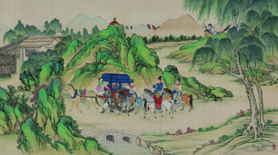 谁卜幽居水竹间,衡门无事昼常关;寻芳不逐春风舞,采药长随夜月还 | 明·谭大初 游叶乐山山