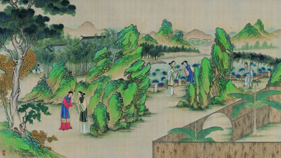 分襟南陌;永别青门词客;叹冷却、杜陵旧社,空有寒风暮笛;应是鲍家 | 清·王昶 二郎神 雨