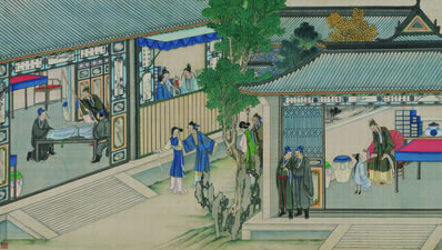 白叟无人识,青山是故知;一从觞菊后,两过浴兰时;入暑重逢此,追凉 | 宋末元初·方樗 题吴景