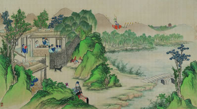 禁营貔虎天厩龙,技痒不奈刍粟丰;闻道宝津尝护驾,前期踊跃矜骁雄 | 宋·章良能 题李伯时飞