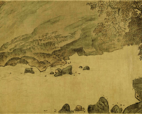 先生汉隐者,志不事王侯;炎刘甫中兴,绝迹依巢由;一竿钓烟雨,淡然 | 元末明初·王钝 过严陵