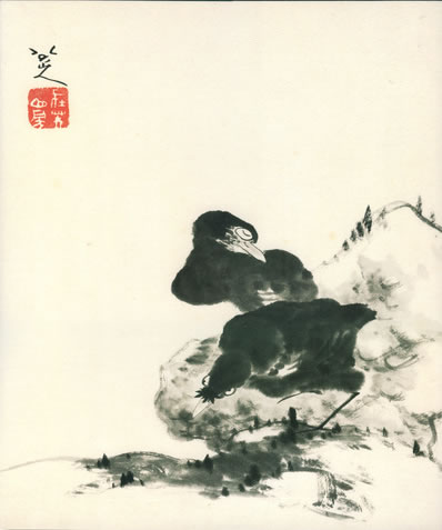 春花艳艳隔云端,石榴多子心更酸;阿侯傍母作娇态,向来不识关山寒 | 清末近现代初·曹家达