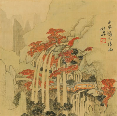 陟登千仞冈,超然坐琴台;长倚青琅玕,举手望蓬莱;不见瑶台月,但见 | 明·湛若水 登琴台