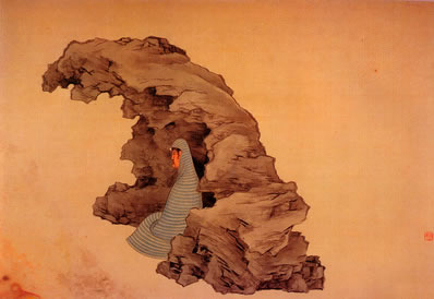 短柳门前,扁舟自远,隔江风雨;盟沤细语;采蘋花寄将去;并刀休剪吴 | 清·蒋敦复 月下笛