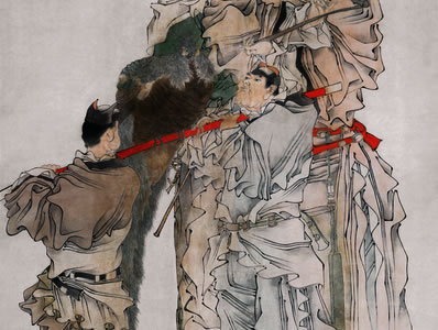 寒岚依约认华阳,遥想高人卧草堂;半日始斋青?饭,移时空印白檀香 | 唐·皮日休 江南道中怀