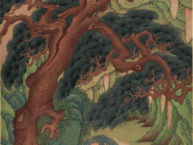 兰畹向我称明然,濡笔磨墨述诗篇;推敲字句费辛苦,此中有人山之颠 | 清·金朝觐 游普陀山喜