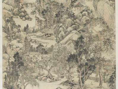 滋兰树蕙,似当日、灵均幽抱;满掬芳馨,空谷深居窈窕;芸编共读,喜 | 清·陈家庆 蕙兰芳引·