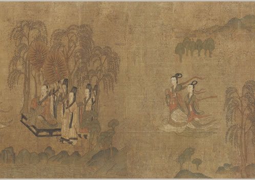 明月清风,良宵会同;星河易翻,欢娱不终;绿樽翠杓,为君斟酌;今夕 | 唐·夷陵女郎 空馆夜歌