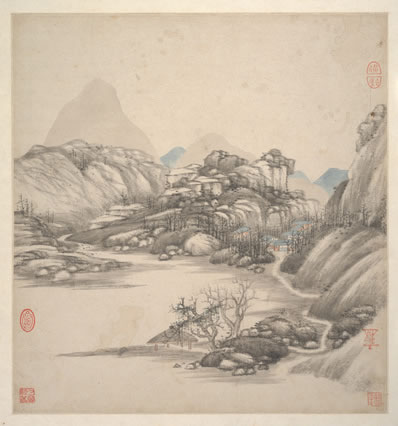 万顷琉璃,著我扁舟一叶;溯流光、高歌击楫;恍疑天上乘槎入;破浪凭 | 清·董元恺 锦缠道 泛