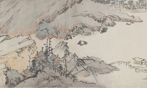 浮岚不散繁华影,层峰尚含秋妩;已老蘋根,全欹藕叶,过了晶宫佳处 | 清·李慎溶 齐天乐 小