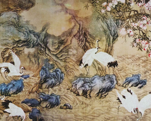 黄流注;送扁舟似叶、凌云渡;虫书犹记当年,想见良工心苦;何人称杜 | 清·曹贞吉 尉迟杯 咏