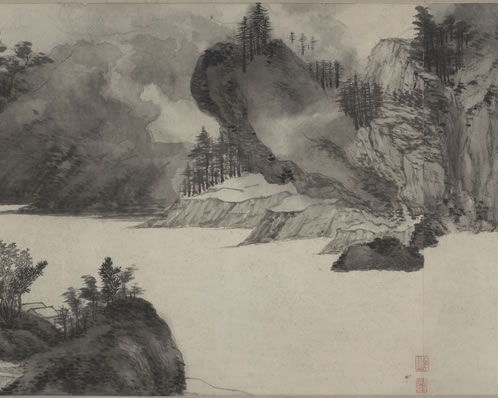 浮岸冰凘,立春天气;悄萌多少閒滋味;柔风暗送彩云归,枯枝巧镂青空 | 当代·谷海鹰 踏莎行