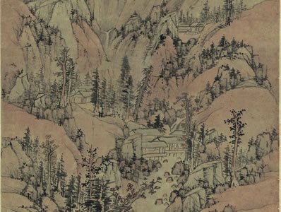 海山昏,寒云欲下,低低压吹帽;平沙浩浩;想关塞无烟,时动衰草;苏 | 宋末元初·刘辰翁 花犯